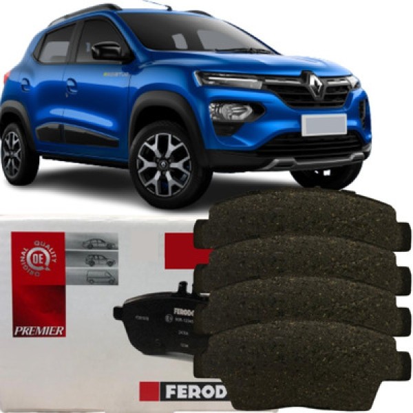 Encontraproduto.com.br - Pastilha Freio Dianteiro Kwid 2017 a 2022 Ferodo HQF2467C