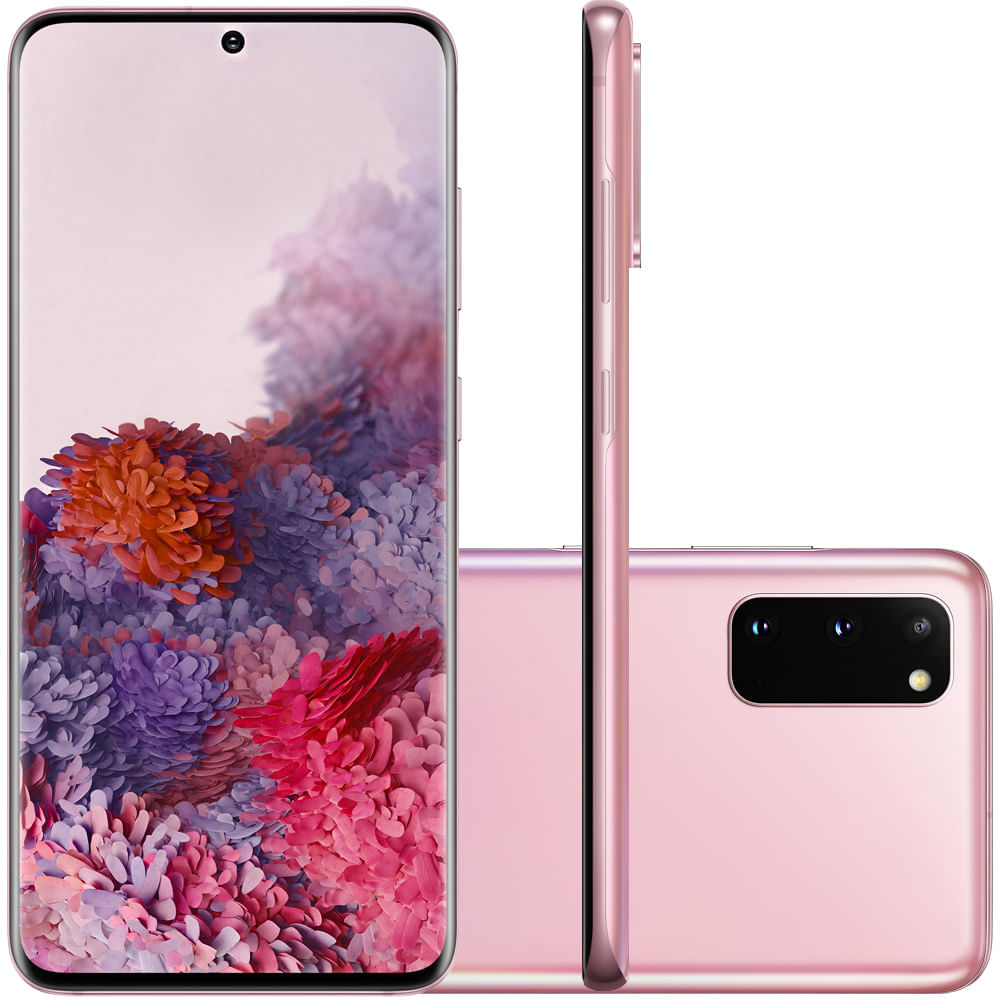 Usado: Samsung Galaxy S20 128GB Cloud Pink Bom - Trocafone