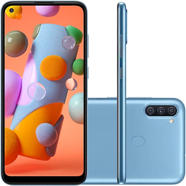 Encontraproduto.com.br - Smartphone Samsung Galaxy A11 64GB 3GB RAM Tela 6.4