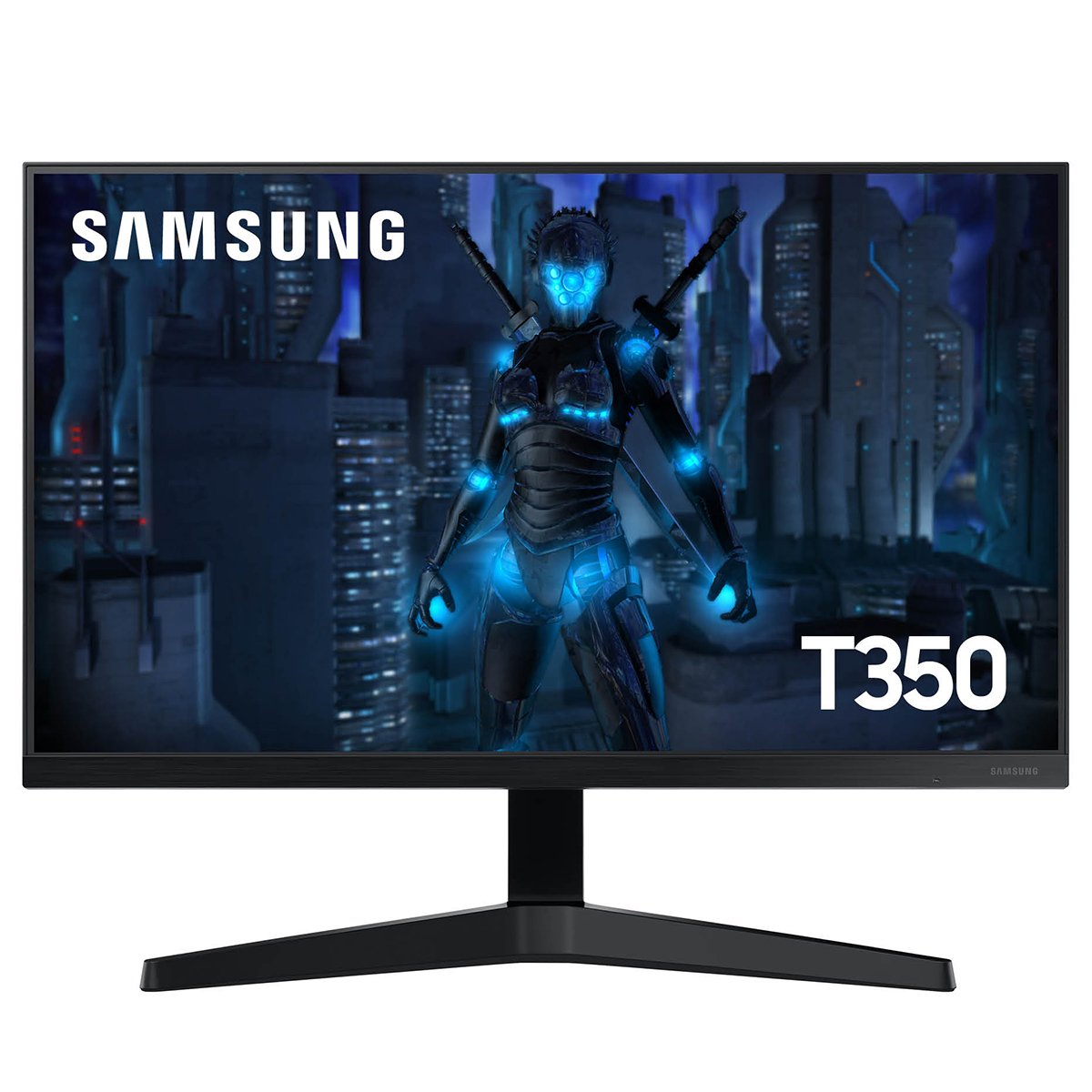 Monitor Samsung 24 polegadas Full HD LF24T350FHLMZD