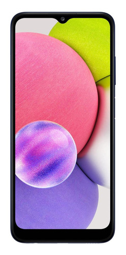 Usado: Samsung Galaxy A03s 64 GB Azul Bom - Trocafone