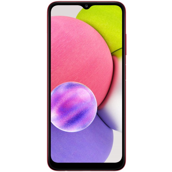 Encontraproduto.com.br - Smartphone Samsung Galaxy A03S 64GB Vermelho Câmera Tripla de 13MP e 4GB RAM Octa-core Tela Infinita 6.5