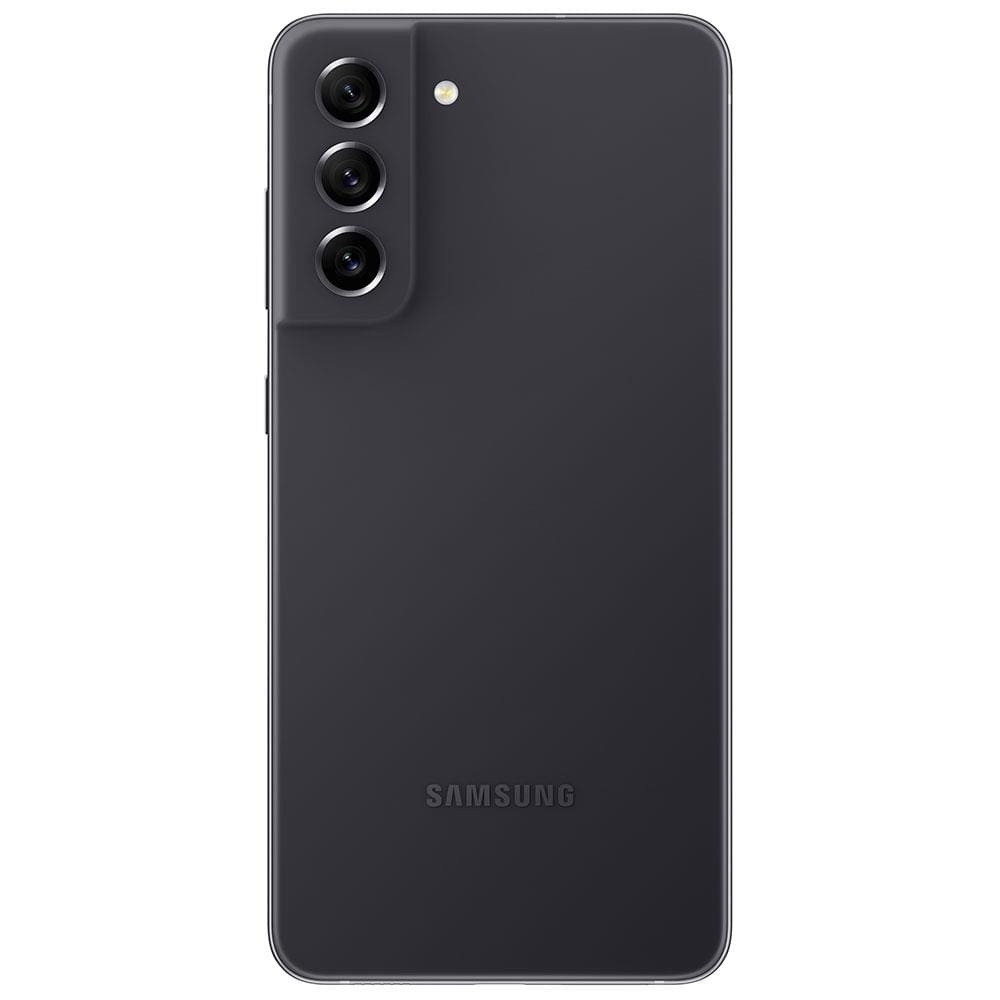 Encontraproduto.com.br - Smartphone Samsung Galaxy S21 FE 5G Preto 256GB, 8GB RAM, Tela Infinita de 6.4”, Câmera Traseira Tripla, Android 11 e Processador Octa-Core