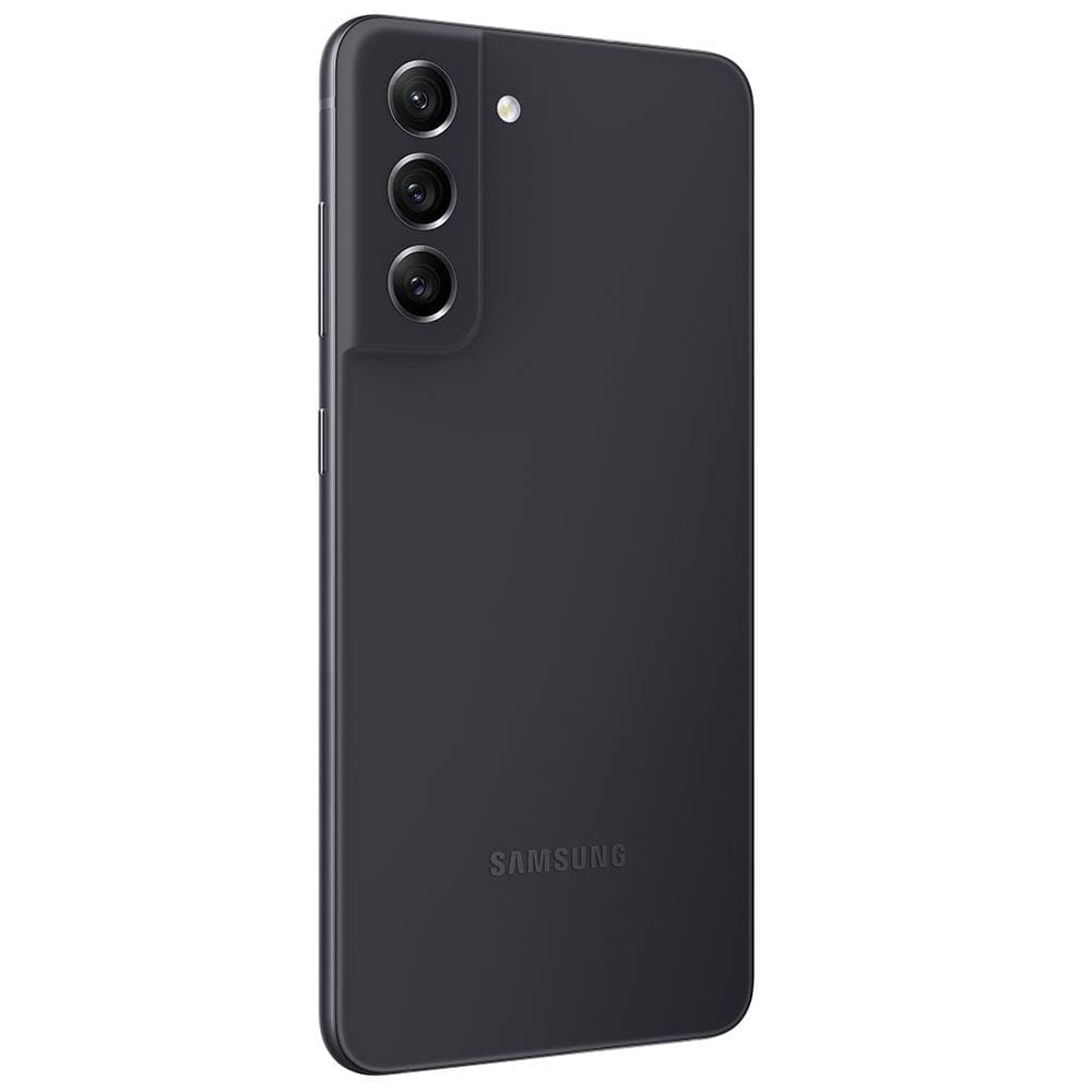 Encontraproduto.com.br - Smartphone Samsung Galaxy S21 FE 5G Preto 256GB, 8GB RAM, Tela Infinita de 6.4”, Câmera Traseira Tripla, Android 11 e Processador Octa-Core