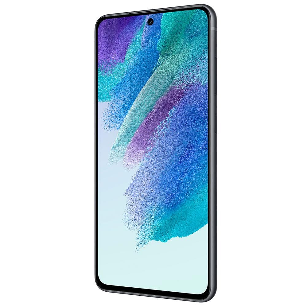 Encontraproduto.com.br - Smartphone Samsung Galaxy S21 FE 5G Preto 256GB, 8GB RAM, Tela Infinita de 6.4”, Câmera Traseira Tripla, Android 11 e Processador Octa-Core