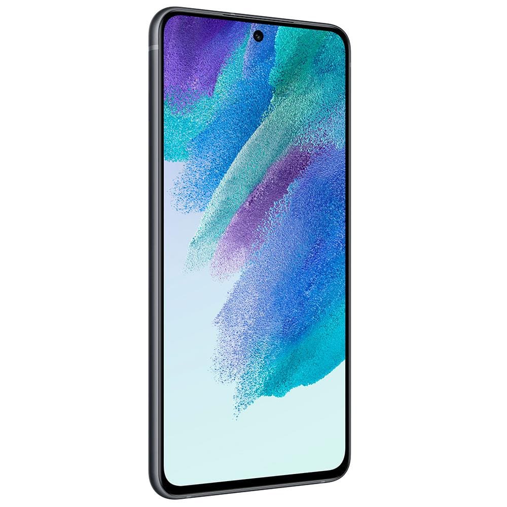 Encontraproduto.com.br - Smartphone Samsung Galaxy S21 FE 5G Preto 256GB, 8GB RAM, Tela Infinita de 6.4”, Câmera Traseira Tripla, Android 11 e Processador Octa-Core