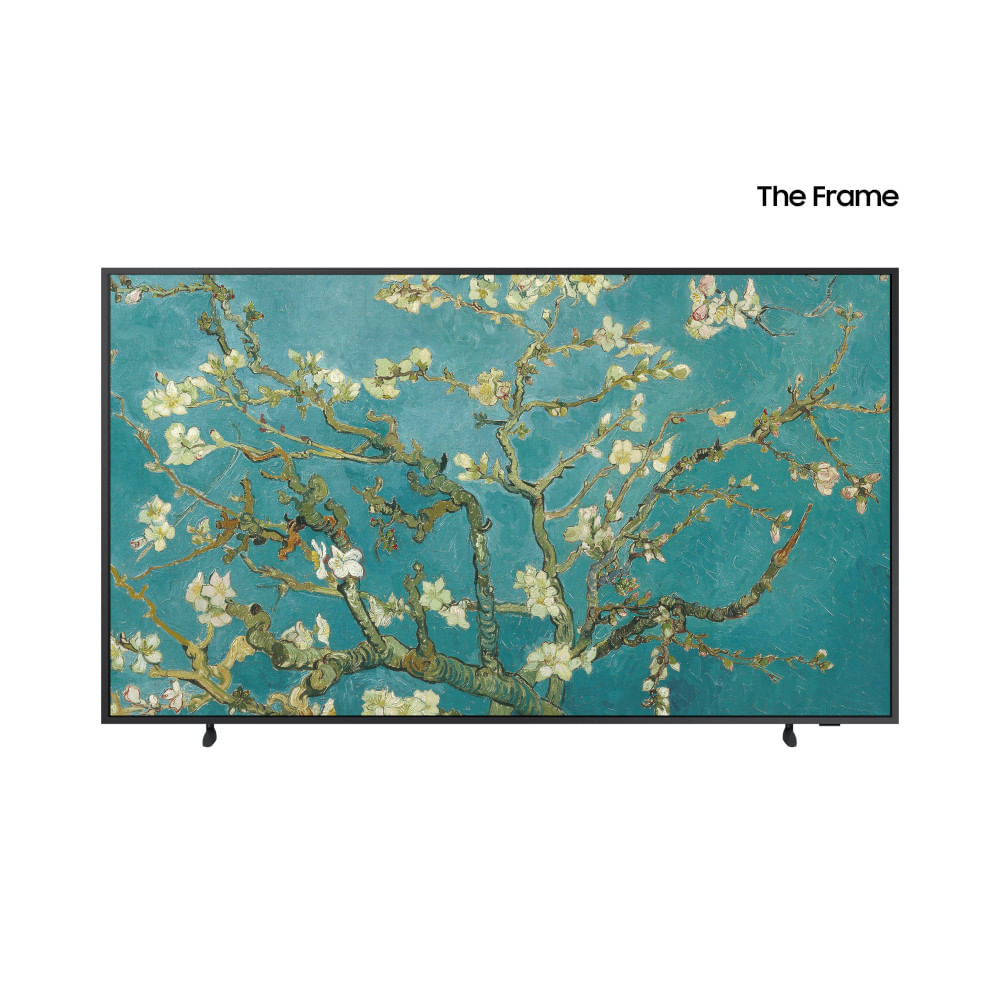 Encontraproduto.com.br - TV Smart 50 polegadas Samsung The Frame 4K QLED com Gaming Hub, QN50LS03BAGXZD