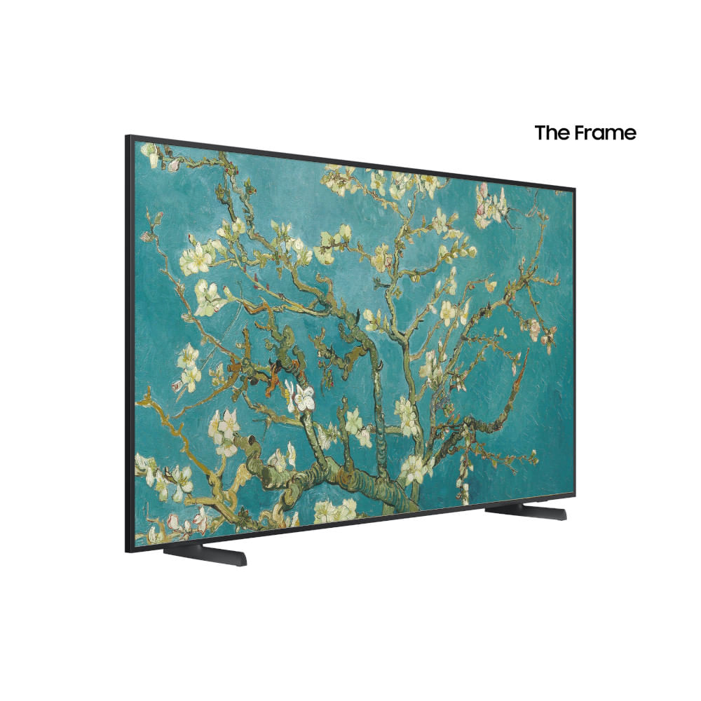 Encontraproduto.com.br - TV Smart 50 polegadas Samsung The Frame 4K QLED com Gaming Hub, QN50LS03BAGXZD