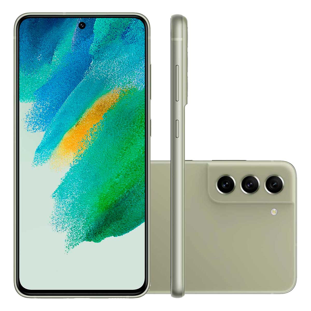Smartphone Samsung Galaxy S21 FE 256GB Verde 5G Tela 6.4