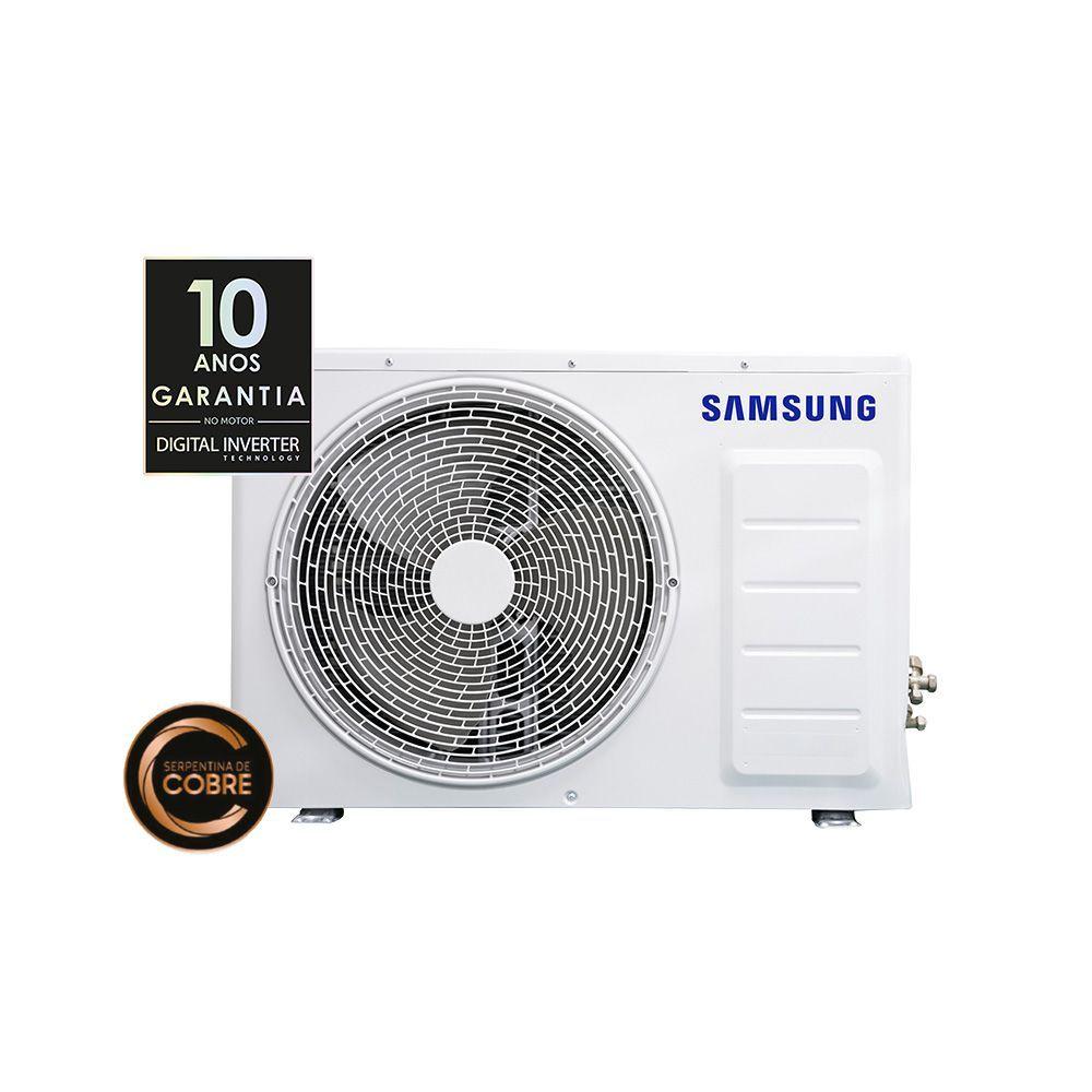 Encontraproduto.com.br - Ar Condicionado Split Inverter Samsung WindFree Connect 18000 BTUS Frio 220V AR18CVFAAWKNAZ