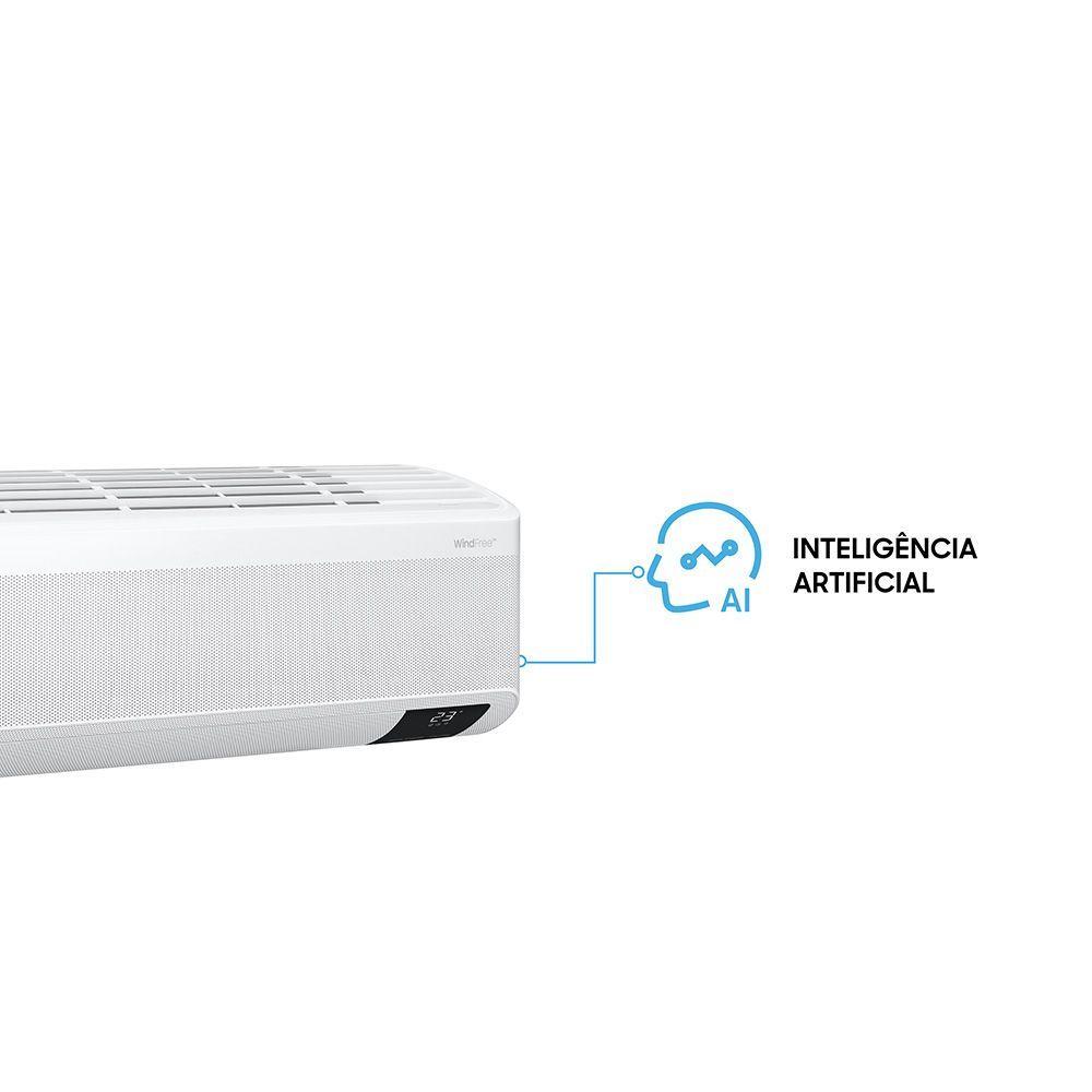 Encontraproduto.com.br - Ar Condicionado Split Inverter Samsung WindFree Connect 18000 BTUS Frio 220V AR18CVFAAWKNAZ