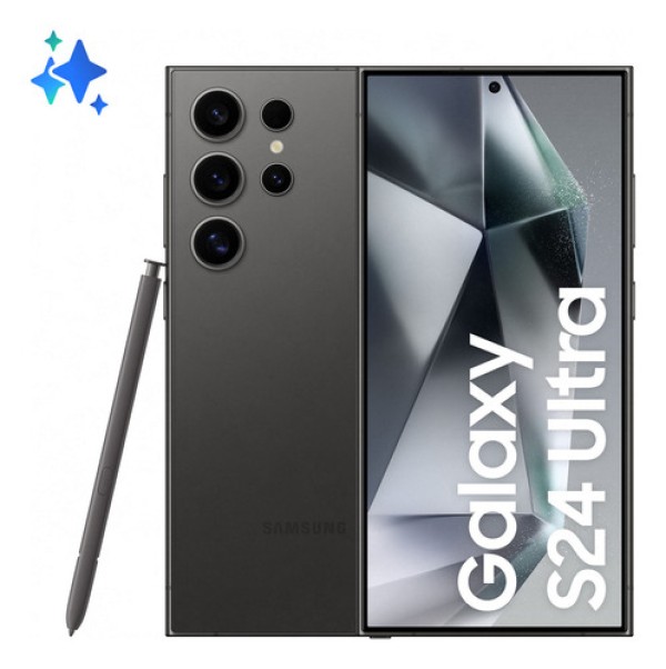 Smartphone Galaxy S24 Ultra 5G 256GB Cam Quadrupla de 200MP+50MP+12MP+10MP Cam Frontal 12MP Snapdragon 8 Gen Tela 6.8