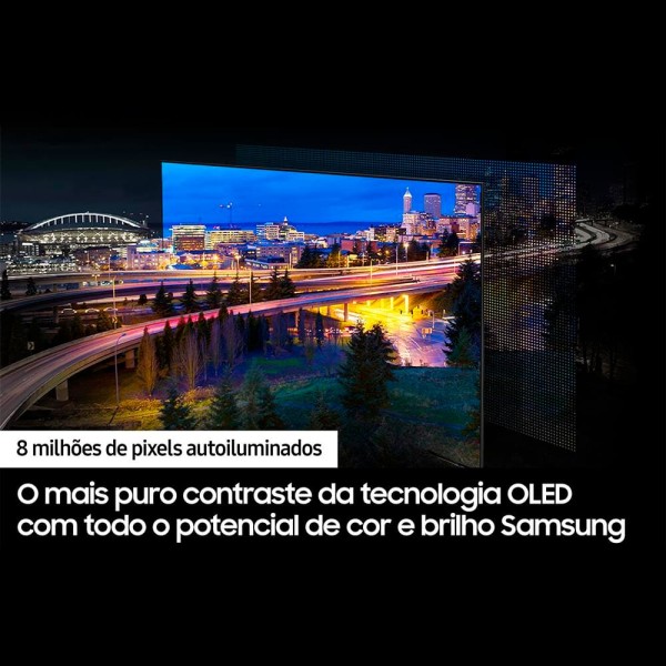 Encontraproduto.com.br - Smart TV Samsung OLED 65 Polegadas 4K com Gaming Hub, QN65S90DA