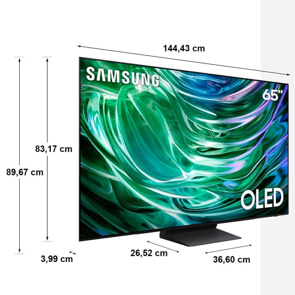Encontraproduto.com.br - Smart TV Samsung OLED 65 Polegadas 4K com Gaming Hub, QN65S90DA