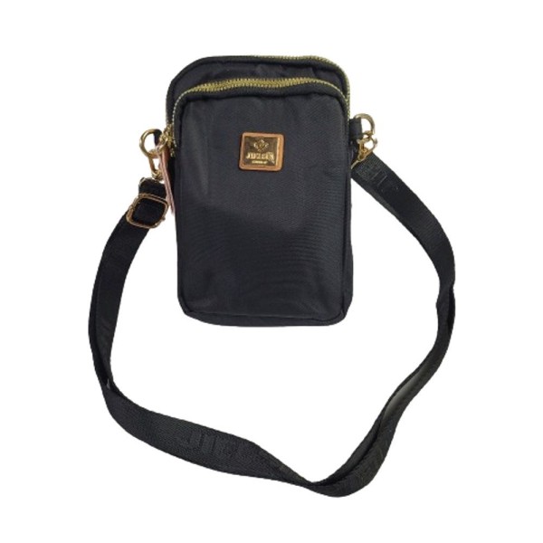 Encontraproduto.com.br - Bolsa Feminina Transversal Shoulder Bag Crossbody Com Alça Cor:preto