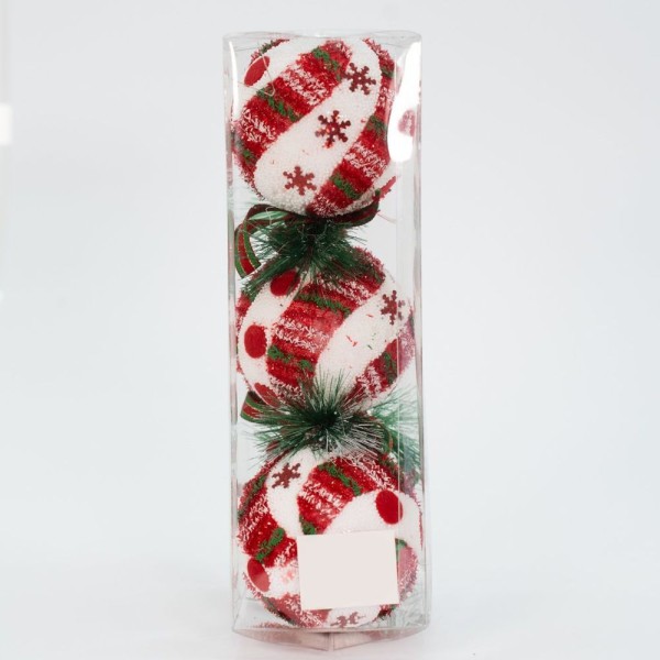 Encontraproduto.com.br - Kit 15 Bolas De Natal árvore De Natal Enfeite Natalino 75mm
