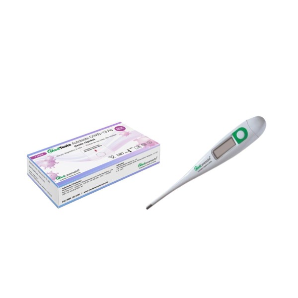 Encontraproduto.com.br - Termômetro Digital Clínico com Beep + Autoteste COVID-19