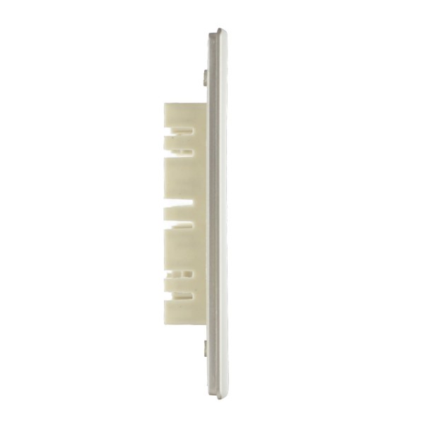 Encontraproduto.com.br - Placa 4X2 Para 1 Interruptor + 2 Tomada Com Suporte Aço Novara AC-1500/152 Dicompel