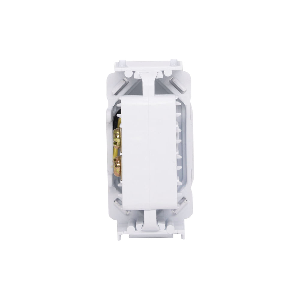 Encontraproduto.com.br - Tomada Telefonia Rj11 2 Fios Dc-1100/157 Branco 1 Módulo Novara Dicompel