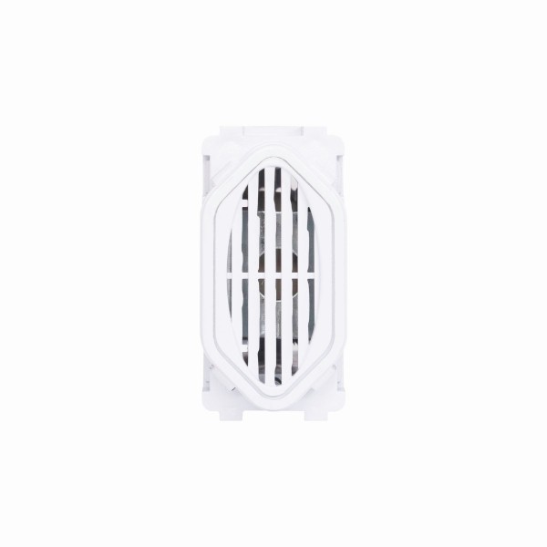 Módulo 1 Campainha Cigarra Bivolt Branco Novara Dicompel
