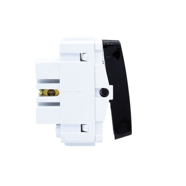 Encontraproduto.com.br - Módulo Interruptor Bipolar Paralelo Preto Brilhante Novara PB-1700/262 Dicompel