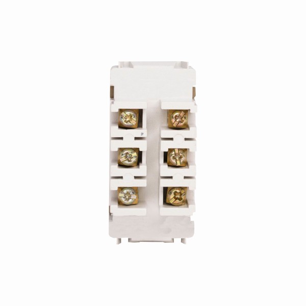 Encontraproduto.com.br - Módulo Interruptor Bipolar Paralelo Preto Brilhante Novara PB-1700/262 Dicompel