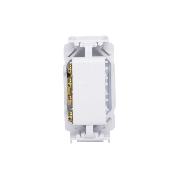 Encontraproduto.com.br - Módulo 1 Tomada Rj11 4 Vias Branco Novara DC-1100/230 Dicompel