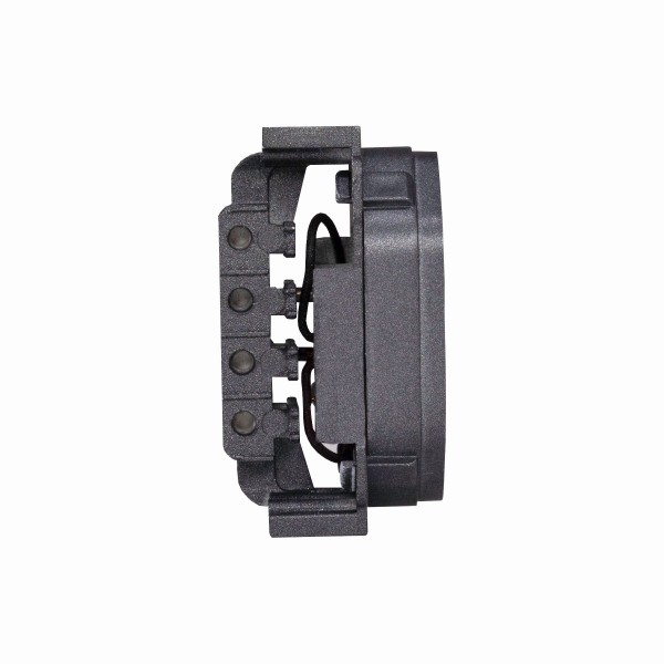 Encontraproduto.com.br - Módulo 1 Tomada Rj11 4 Vias Preto Grafite Novara DC-1600/235 Dicompel