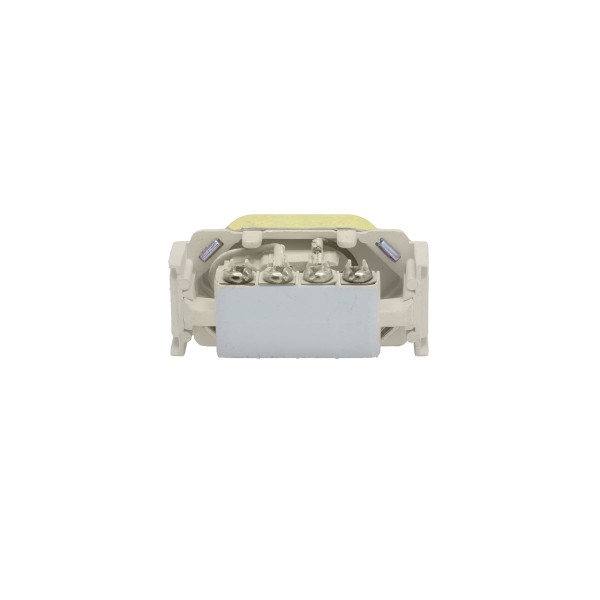 Encontraproduto.com.br - Módulo 1 Tomada Rj11 4 Vias Champanhe Gold Novara CH-1500/232 Dicompel