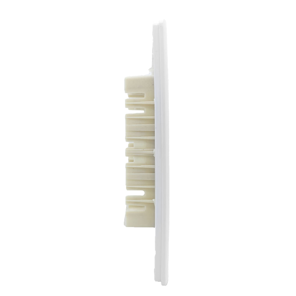 Encontraproduto.com.br - Placa 4X4 Cega Com Suporte Dc-1100/44 Branco Novara Dicompel