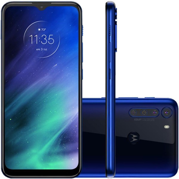 Encontraproduto.com.br - Smartphone Motorola Moto One Fusion XT2073 128GB 4GB RAM Tela 6.5