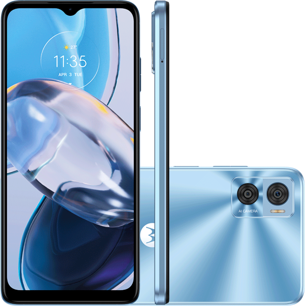SMARTPHONE MOTOROLA E22 AZUL XT2239 128GB