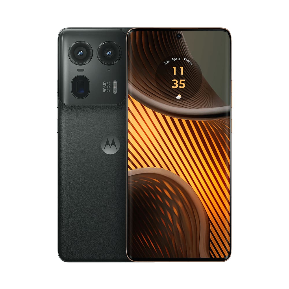 Encontraproduto.com.br - Smartphone Motorola Moto Edge 50 Ultra 512GB 24GB de RAM Boost Black - Vegan Leather