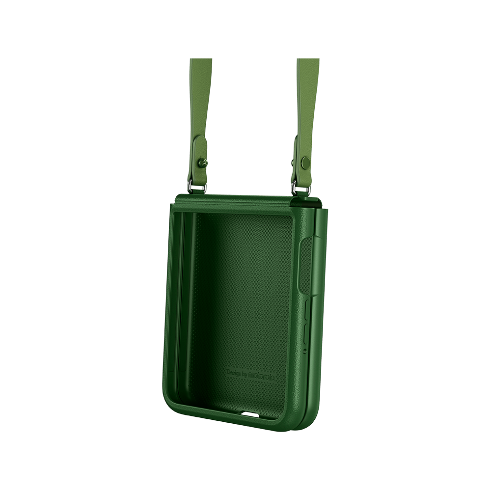 Encontraproduto.com.br - Crossbody Case - Capa Protetora Com Alça Ajustável - Motorola Razr 50 Ultra