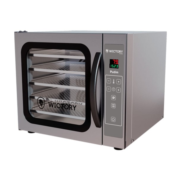 Forno Miniconv Elétrico para Pudim WCPP-535 Wictory - Capacidade 80 Pudins de 120g