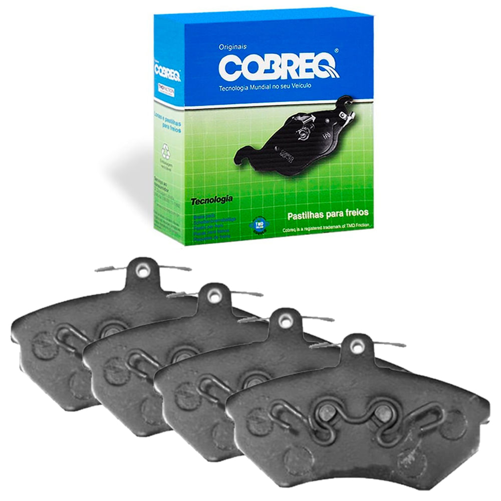 Kit Pastilha Freio Dianteira Volkswagen Golf Polo Girling Cobreq N826