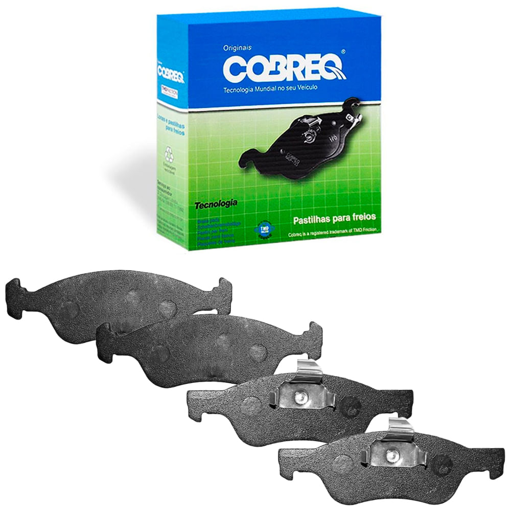 Kit Pastilha Freio Dianteira Chevrolet Astra 1.8 98 a 2009 Teves Cobreq N336