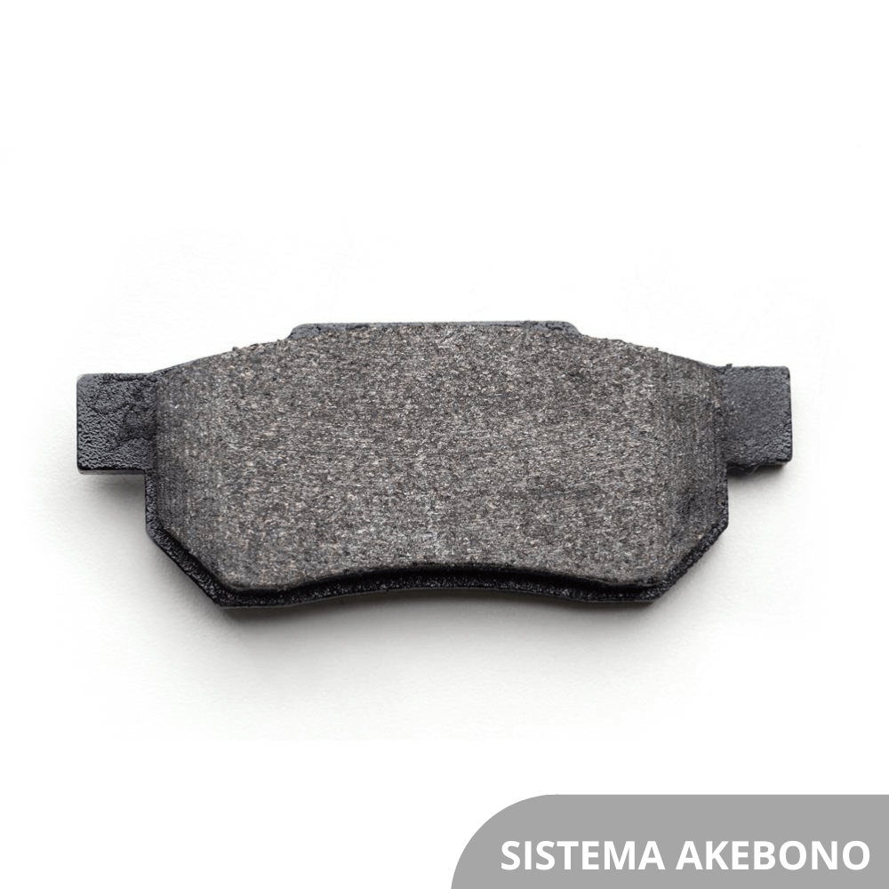 Encontraproduto.com.br - PASTILHA FREIO / FREIO PASTILHA FREIO / (TRAS) (SIST AKEBONO) (C/ALARME) COBREQ