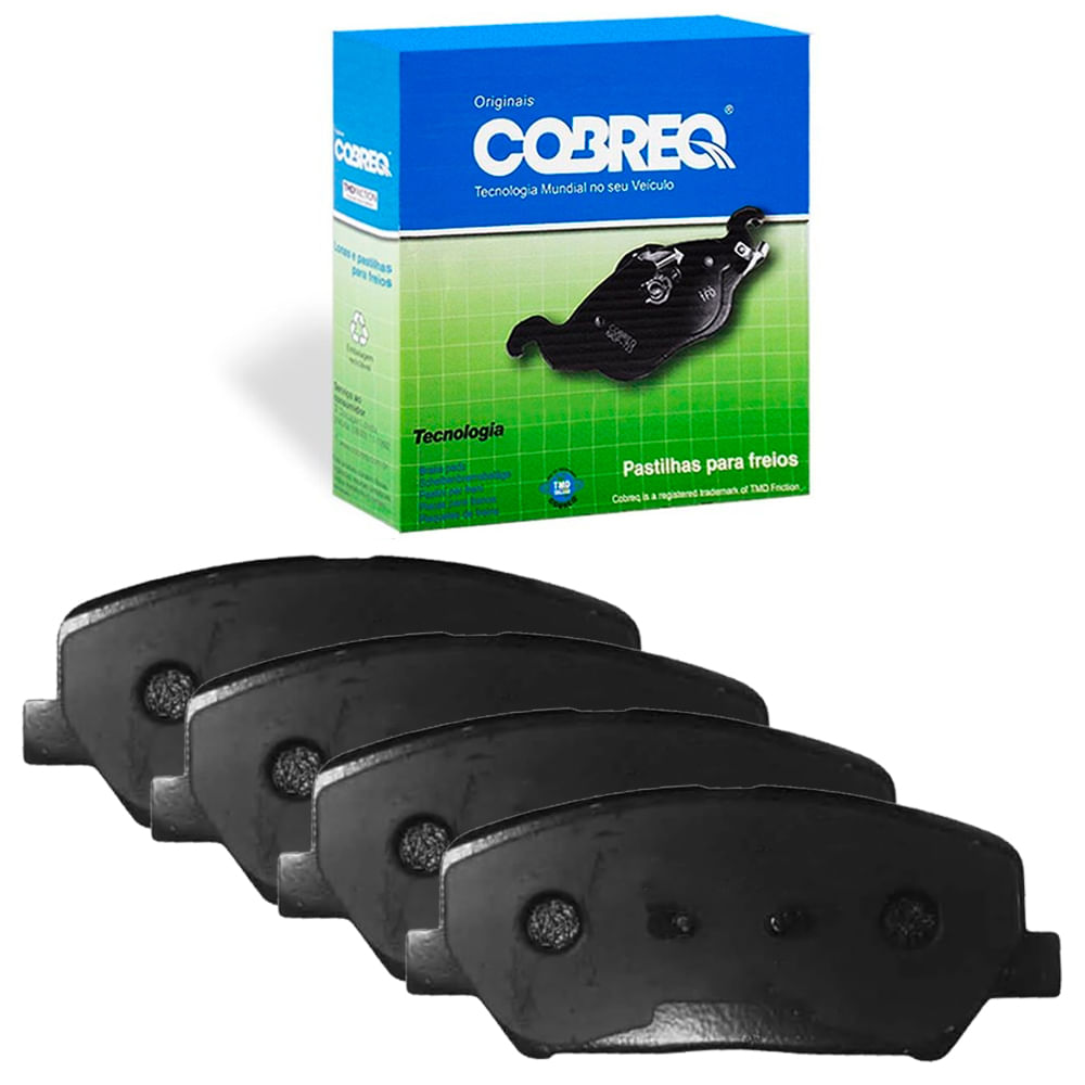 Kit Pastilha Freio Dianteira Hyundai Azera 2012 a 2020 Sumitomo Cobreq N2005