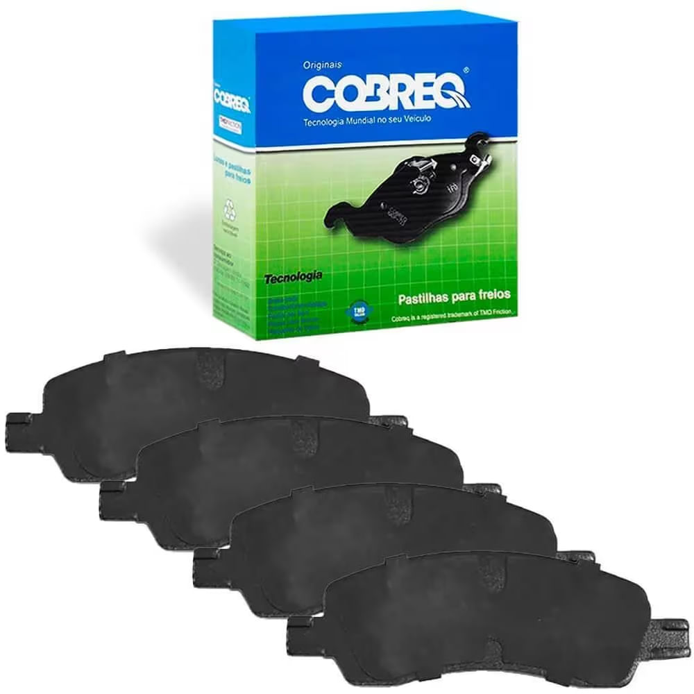 Kit Pastilha Freio Dianteira Cerâmica Argo Cronos Pulse 1.3 2022 a 2023 Mando