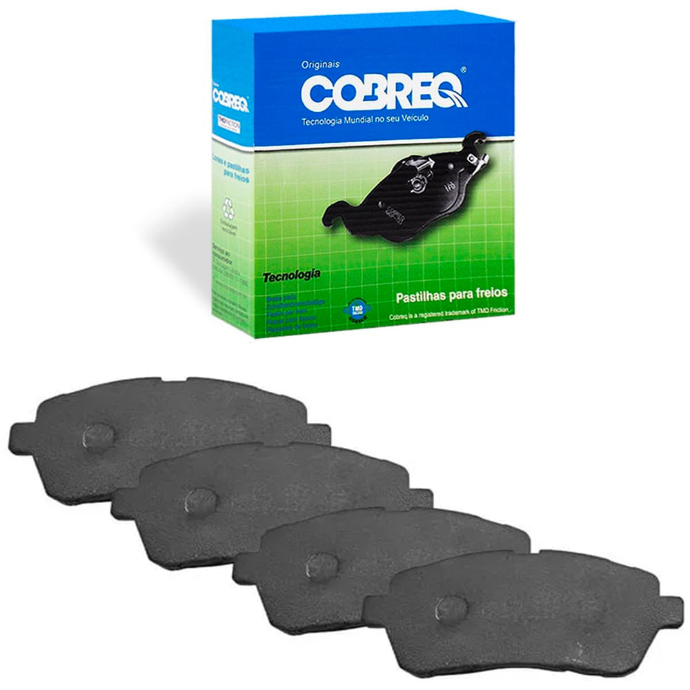 Kit Pastilha Freio Dianteira Ford Ka Ka + 1.0 1.5 2014 a 2021 Lucas Cobreq