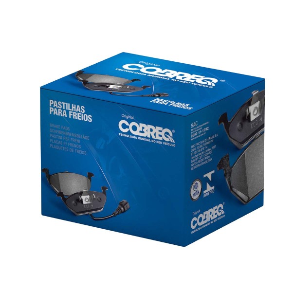 Encontraproduto.com.br - Pastilha Freio Cobreq N-1802 Pcx 150 2013/ Dianteiro (MP)