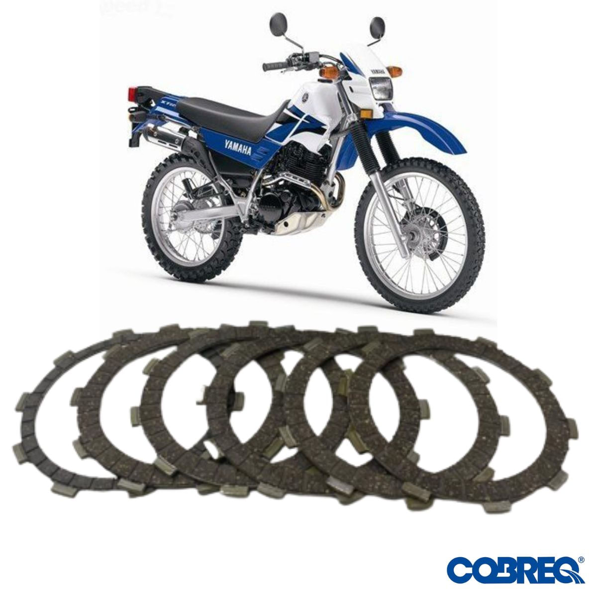 Encontraproduto.com.br - 0014-De - Disco Embreagem - Xt225 - Cobreq