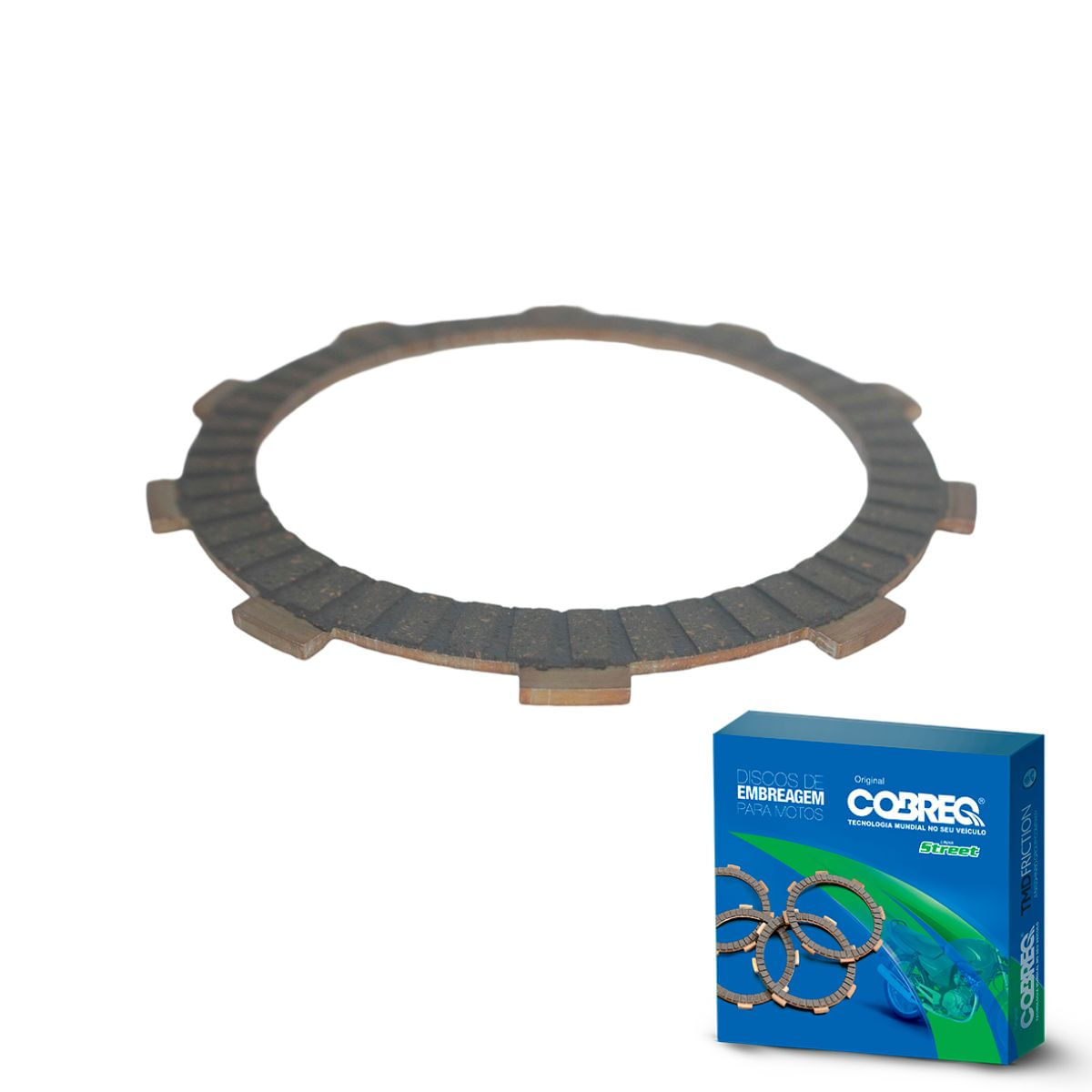 Encontraproduto.com.br - Disco Embreagem Cobreq 0017-DE Honda CB 500 X F Abs STD