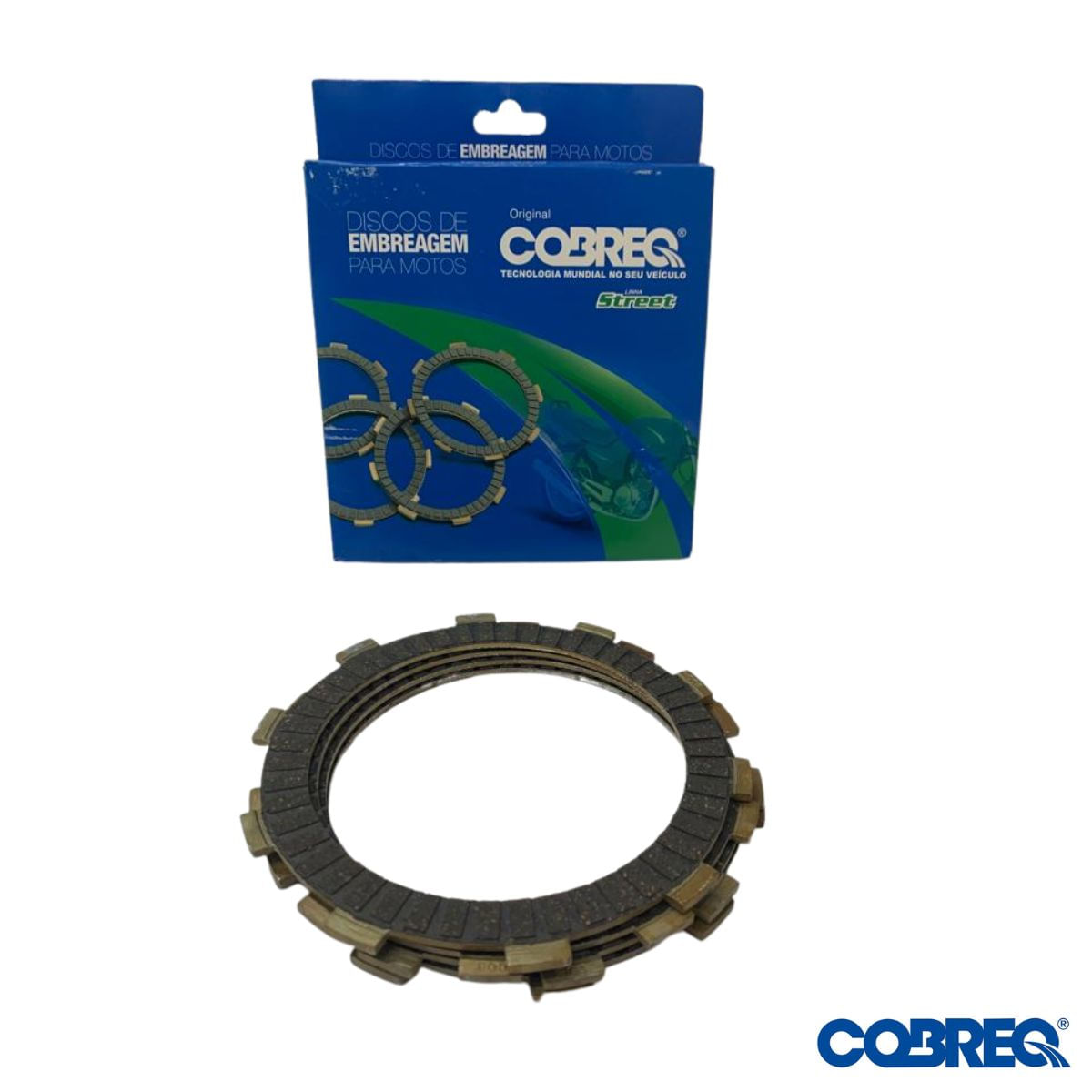 Encontraproduto.com.br - 0020-De - Disco Embreagem - Factor 150 Ed/Esd 17/Fazer 150 14 Em Diante - Cobreq