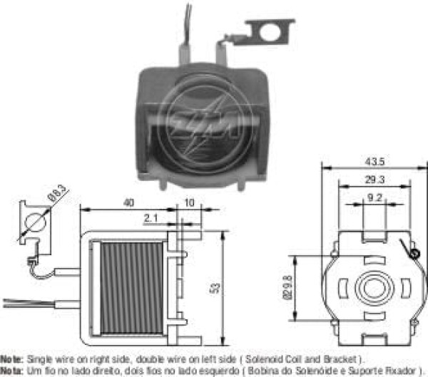 Encontraproduto.com.br - AUTOMATICO RELE MOTOR PARTIDA DENSO DODGE 12V - ZM1421