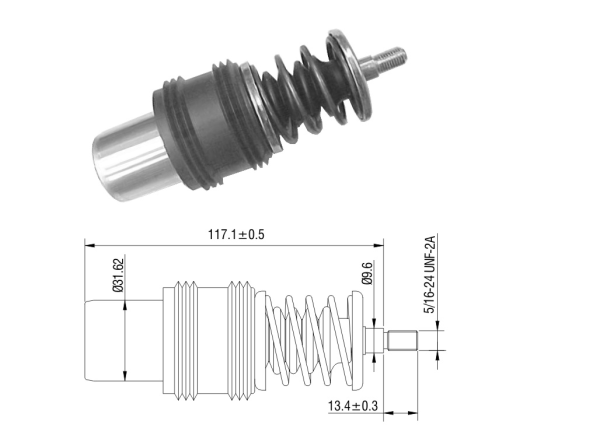 Encontraproduto.com.br - EMBOLO PISTAO MOTOR PARTIDA DELCO 37MT-41MT-42MT  - ZM45094