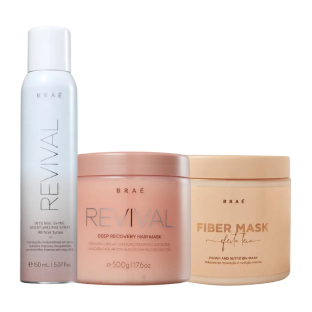 Kit Braé Revival Duo Mask Fiber Intense Shine Spray