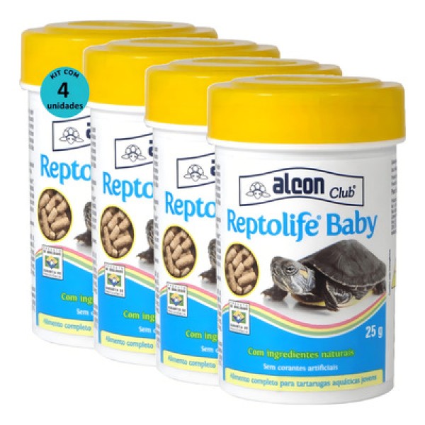 Alcon Club Reptolife Baby 25g Kit Com 4