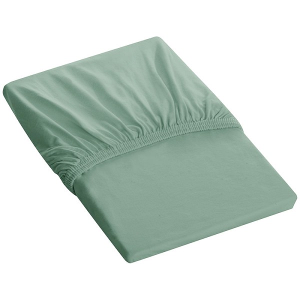 Lençol Tecebem King Malha C/ Elástico Liso 193mx203mx40cm Verde